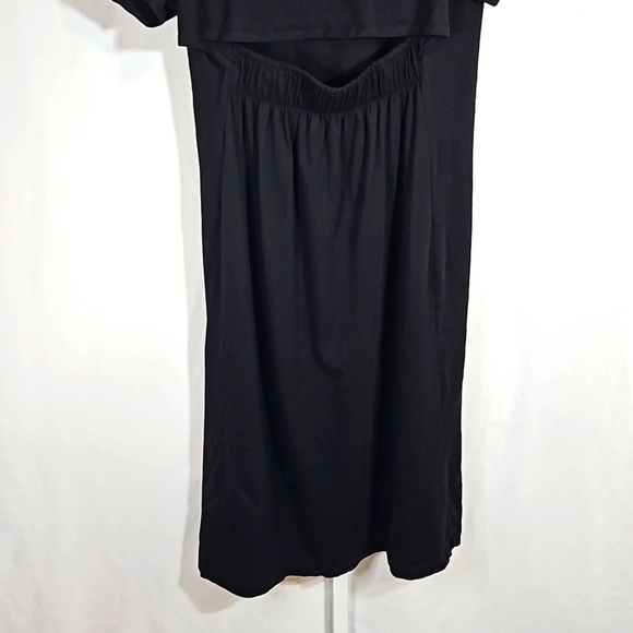 H&M black cutout dress Size M - Picture 5 of 6
